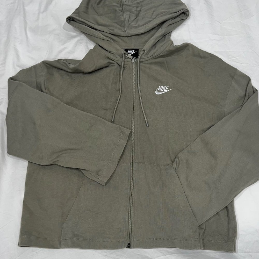 NIKE WOMENS ZIP UP HOODIE